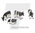Britains 40961 Friesian Cattle (4 Pieces) 1/32
