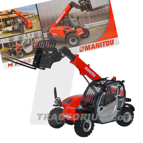 Universal Hobbies 2924 Manitou MT 625 T Telescopic Loader with Fork 1/32