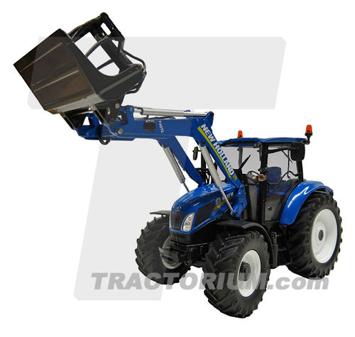 Universal Hobbies 4274 New Holland T5.115 mit Frontlader 740 TL 1/32