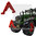 X Tractorium Parts 1092 Frontdreieck für Wiking Traktoren 1/32