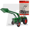 weise-toys 1050 Deutz D 4506 4WD with Frontloader and Wheel Weights /32