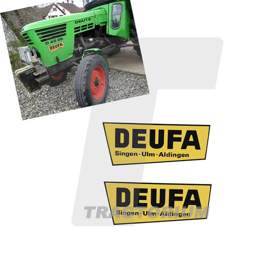 Tractorium Decal Set 1034 DEUFA 7x3 mm 1/32