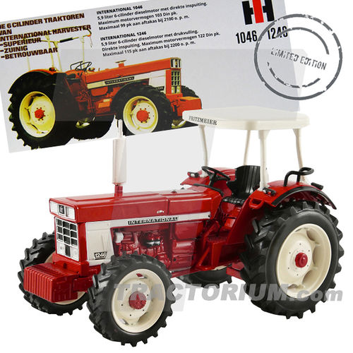 Replicagri 202 IH International 1246 with Fritzmeier Roof Limited Edition 1/32