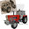 Schuco 450775100 Fortschritt ZT 303-D 4WD red 1/32