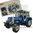 Schuco 450782500 Fortschritt ZT 323-A 4WD blue 1/32
