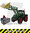 weise-toys 1064 Fendt Favorit 510 C Turboshift with Frontloader and Rear Weight 1/32