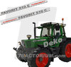 Tractorium Decal Set 1050 Typ Fendt 500 C (509 C - 510 C Turboshift) Generation 1 1/32