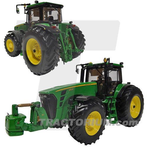 Tractorium Customs 1179 John Deere 8530 Precision with Fronthitch and Frontweight 1/32