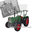 Universal Hobbies 5309 Fendt Farmer 4S 4WD with Safety Frame and Wheel Weights 1/32