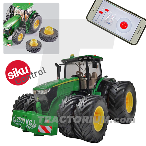 Siku Control 6735 John Deere 7290 R with Duals - App Controled 1/32
