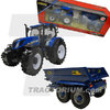 Britains 43268 New Holland T6.175 with NC Power Tilt 314 Trailer 1/32
