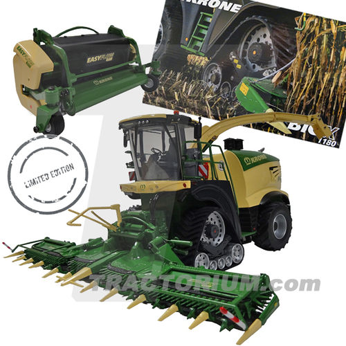 ROS 209023730 Krone BigX 1180 with Tracks, EasyFlow 300S + XCollect 900-3 Limited Edition 1/32