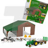 Britains 47024 Farm Set with John Deere 4020, Farm Building and Accessories 1/32