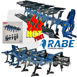 Schuco 450788300 Rabe Set Plow Super-Albatros and Cultivator GH 5000 1/32