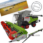 Wiking 02566200 Claas Trion 750 TerraTrac with Convio 1080 Flex Limited First Edition 1/32