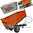 Wiking 7740 Brantner E6035 Einachs-Kipper orange Limited Edition 1/32