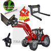 Tractorium Customs 1243 Massey Ferguson 5455 w. Mailleux MX 40-70 Frontloader and Stoll Bucket 1/32