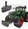 Tractorium Parts 1217 weise-toys Fendt 900 Frontgewicht 1/32