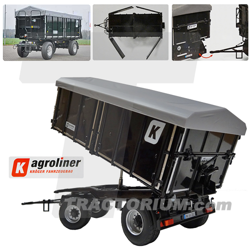 Wiking 7867 Kröger Agroliner HKD 302 Black Edition 1/32