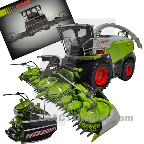 MarGe Models 2223 Claas Jaguar 990 Wheel Version with Orbis and Transport Protection 1/32