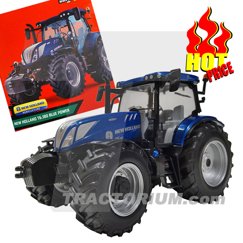 Britains 43319 New Holland T6.180 Blue Power 1/32