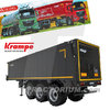 Wiking 7658 Krampe Bandit Rollenbandwagen-Auflieger SB II 30/1070 Agrar Version Grau 1/32