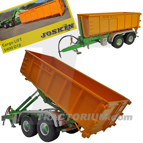 Universal Hobbies 6353 Joskin Cargo-Lift 5400 D18 with Container 1/32