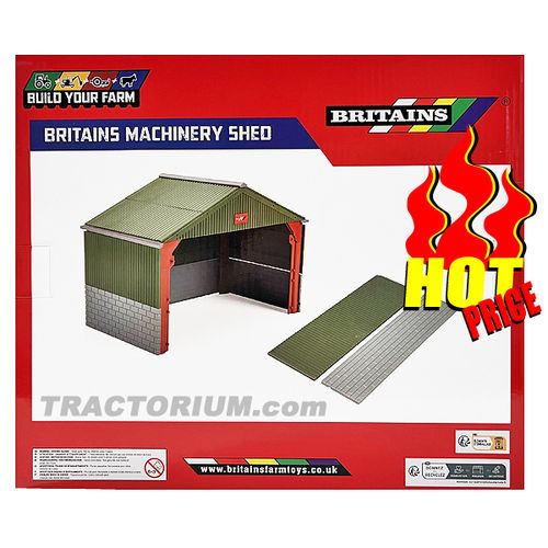 Britains 43357 Machinery Shed 1/32