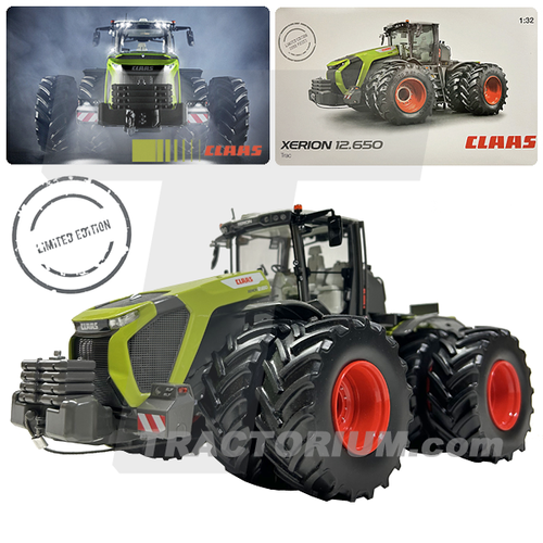 Marge Models 02662230 Claas Xerion 12.650 Trac with Duals Limited Edition 1/32
