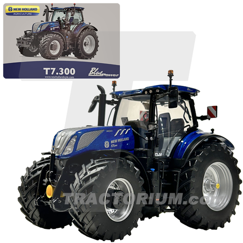 Universal Hobbies 6491 New Holland T7.300 Blue Power Auto Command MY 2023 1/32