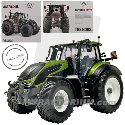 Universal Hobbies 6492 Valtra S 416 "Unlimited" Metallic Green Limited Edition 1/32